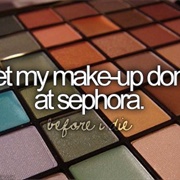 Get My Make-Up Done at Sephora