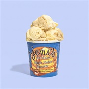 Maple Soaked Pancakes Ice Cream