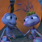 Flik & Princess Atta (A Bug's Life, 1998)