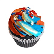 B+B Bakery Independence Day Cupcake
