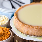 White Chocolate Pumpkin Cheesecake