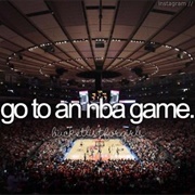 Go to a NBA Game