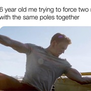 Trying to Force Two Magnects