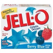 Berry Blue Jello