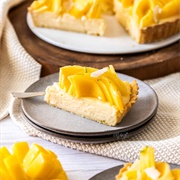 Mango Custard Tart