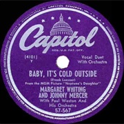 Baby, It's Cold Outside - Margaret Whiting & Johnny Mercer