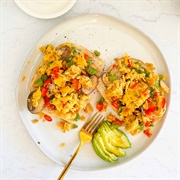 Vegan Egg & Veggie Scramble