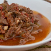 Bistec En Salsa Ranchera