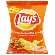 Lay's Brazil Bbq Pork Rib Chips