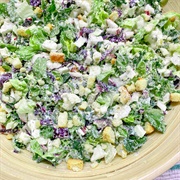 Dill Pickle Brioche Salad