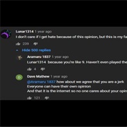 Paper Mario Comment War