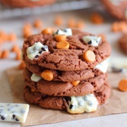 Butterscotch Cookies 'N Cream Cake Mix Cookies