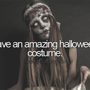 Have an Amazing Halloween Costume