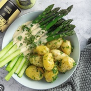 Spargel Mit Hollondaise