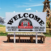 Route 66 Midpoint, Adrian, Texas