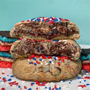 My Cookie Dealer Jammin Red White + Blue Cookie