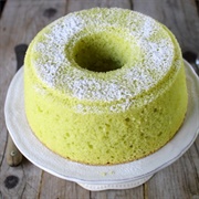 Lime Chiffon Cake