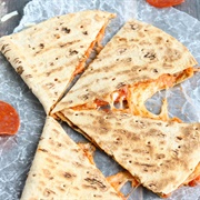 Pepperoni Pizza Quesadilla