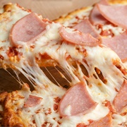Canadian Bacon Pizza