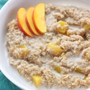 Peach Oatmeal