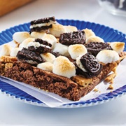 Oreo & Honey Maid Grahams Marshmallow Campfire Bars