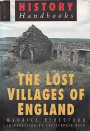 The Lost Villages of England (Maurice Beresford)