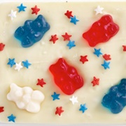 Top This Chocolate 4th of July Gummies Chocolate Bar