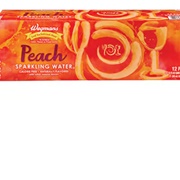Wegmans Sparkling Water Peach