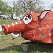 Home-Built Razorback Hog