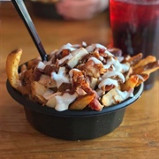 Chicken, Bacon, and Ranch Poutine
