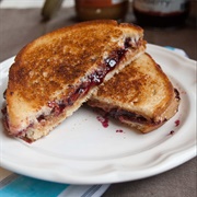 Grilled Peanut Butter and Jelly