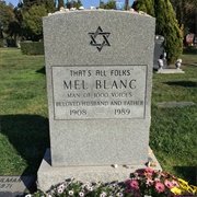 Mel Blanc's Grave