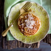 Coconut Creamsicle Pancakes