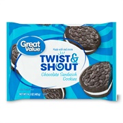 Great Value Twist & Shout Chocolate Sandwich Cookies