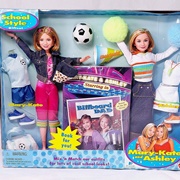 School Style Olsen Twin Dolls