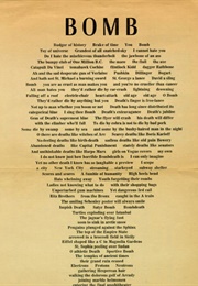 Bomb (Gregory Corso)