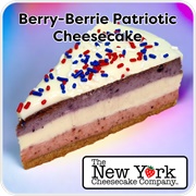 The New York Cheesecake Company Berry-Berrie Patriotic Cheesecake