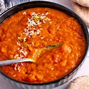 Tomato and Red Lentil Dahl