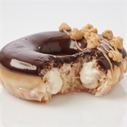 Krispy Kreme Dark Choco Reeses Donut
