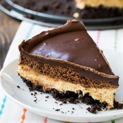 Chocolate Peanut Butter Mousse Cake