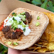 Beef and Lamb Kofta Pita