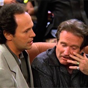 Robin Williams and Billy Crystal as Tim and Tomas