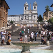 Pincian Hill, Rome, Italy (Spanish Steps)