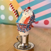 Black Tap Red, White & Blue Cake Shake