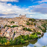 Hill of Old Town Toledo, Toledo, Spain