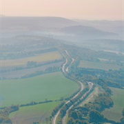 Hog's Back Ridge, Surrey, England