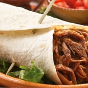 Pulled Pork Wrap