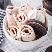 Chocolate Rolled Ice Cream