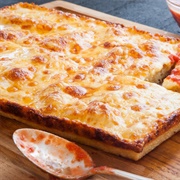 Detroit-Style Cheese Pizza