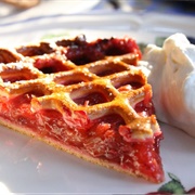 Strawberry Rhubarb Pie, VT